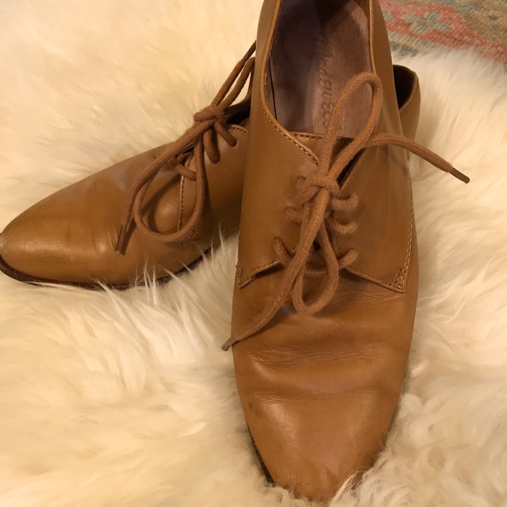 Madewell lace-up leather oxfords